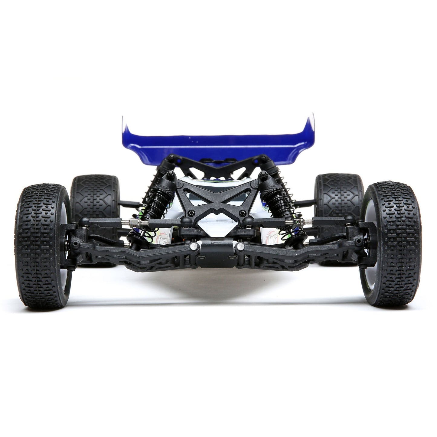 Losi LOS01016T1 Mini-B Brushed 1/16 2WD Buggy, Blue/White