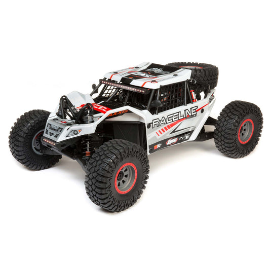 1/6 Super Rock Rey V2 4WD Brushless Rock Racer RTR, White Raceline - Dirt Cheap RC SAVING YOU MONEY, ONE PART AT A TIME