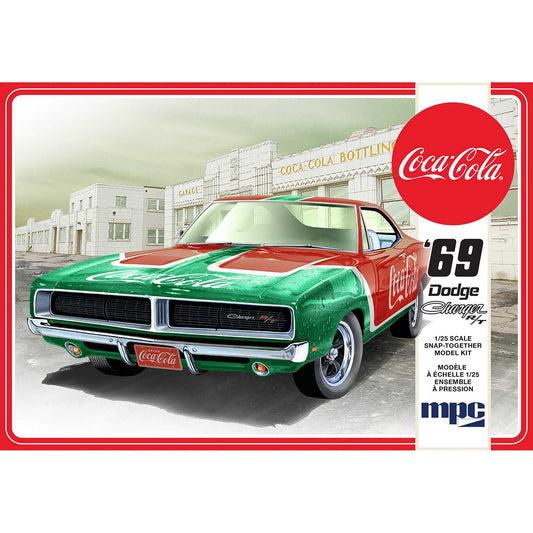 1/25 1969 Dodge Charger RT Coca-Cola Snap