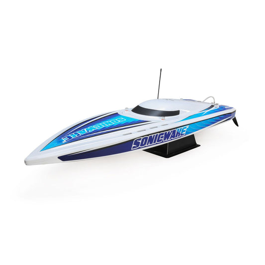 ProBoat Sonicwake 36" Self-Righting Brushless Deep-V RTR, (White) PRB08032T1