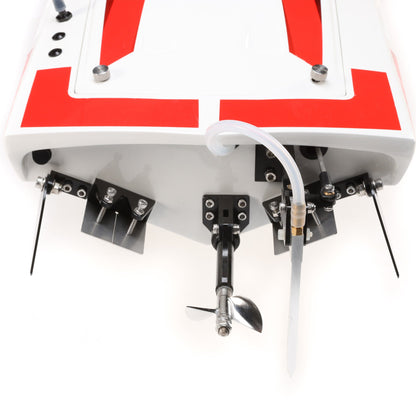 Impulse 32" Brushless Deep-V RTR with Smart, White/Red - Dirt Cheap RC SAVING YOU MONEY, ONE PART AT A TIME