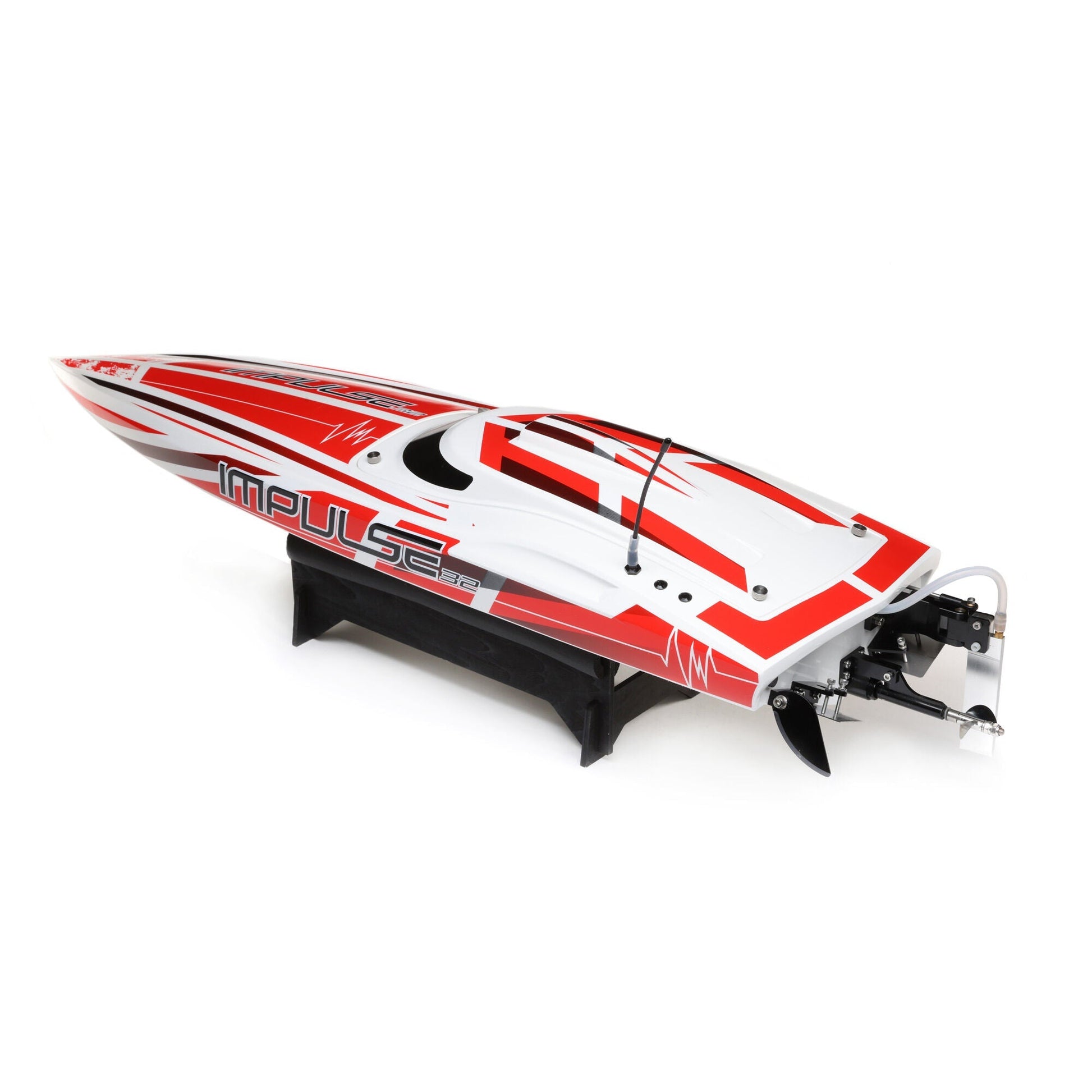 Impulse 32" Brushless Deep-V RTR with Smart, White/Red - Dirt Cheap RC SAVING YOU MONEY, ONE PART AT A TIME
