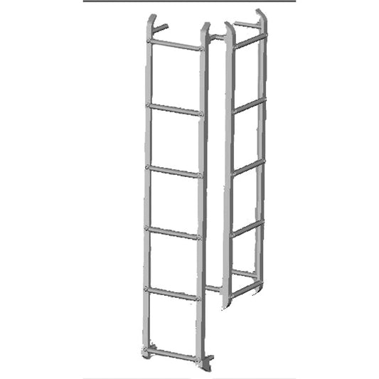 HO Wood Reefer Ladders (4)