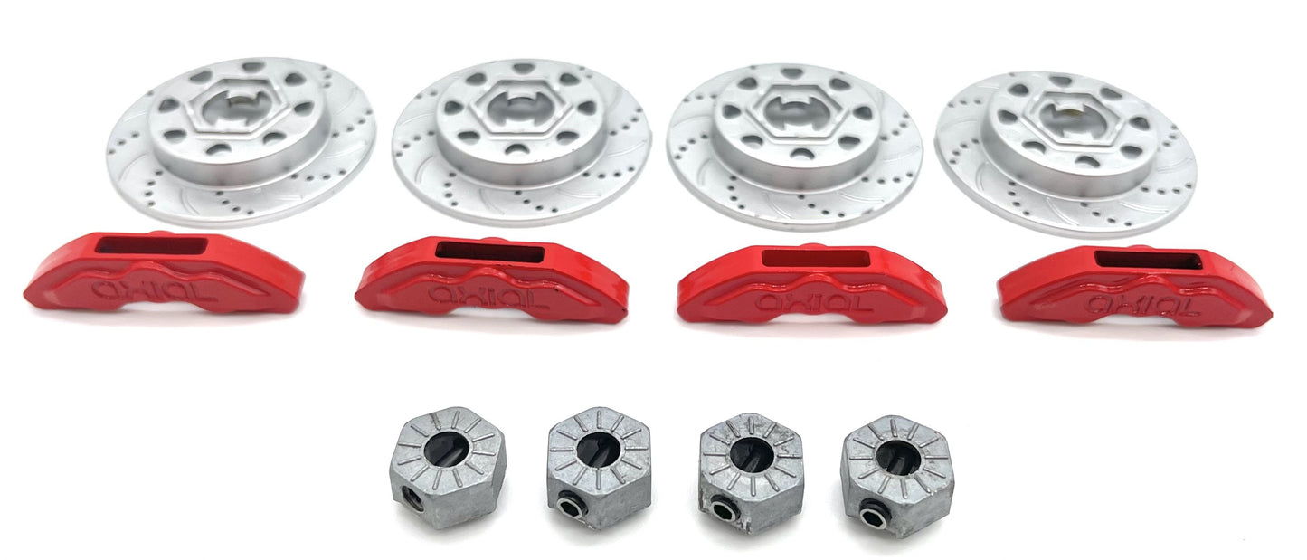 Axial Ryft HEX HUBS Aluminum 12mm, rotor and caliper (AXI232045) AXI03005 - Dirt Cheap RC SAVING YOU MONEY, ONE PART AT A TIME