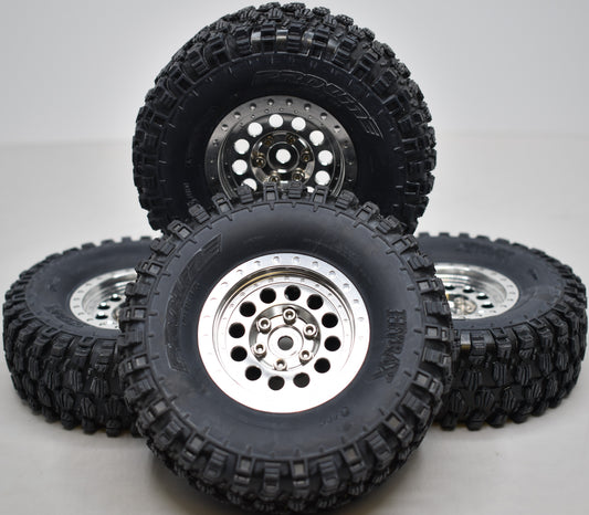 Axial SCX10 III Pro-Line 1982 Chevy K10 4WD Beadlock Wheels Hyrax Tires - Dirt Cheap RC SAVING YOU MONEY, ONE PART AT A TIME