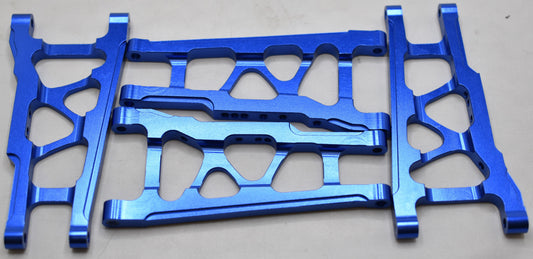 For TRAXXAS Blue-anodized Suspension Arms, 6061-T6 aluminum, left & right 3655 - Dirt Cheap RC SAVING YOU MONEY, ONE PART AT A TIME