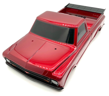 DRAG SLASH - BODY Chevrolet C10 (Red complete w/decals 9411R Traxxas 94076-4 - Dirt Cheap RC SAVING YOU MONEY, ONE PART AT A TIME
