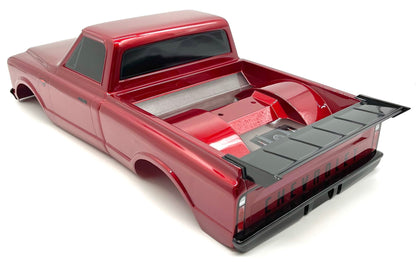 DRAG SLASH - BODY Chevrolet C10 (Red complete w/decals 9411R Traxxas 94076-4 - Dirt Cheap RC SAVING YOU MONEY, ONE PART AT A TIME
