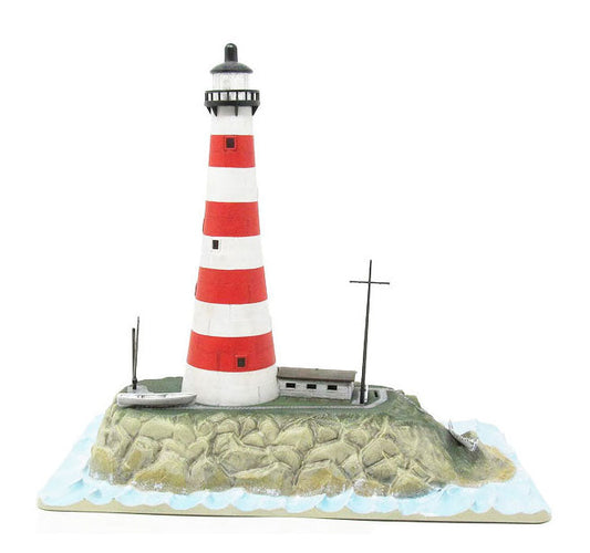 1/160 Scale Lighthouse with Light and Diorama Base
