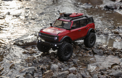 1/24 SCX24 2021 Ford Bronco 4WD Truck Brushed RTR, Red - Dirt Cheap RC SAVING YOU MONEY, ONE PART AT A TIME