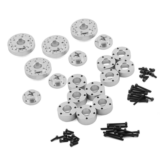 CEN Racing - CNC Aluminum Adjustable Wheel Hubs ( for American Force, KG1 Forged dually wheel, spacer, screws)