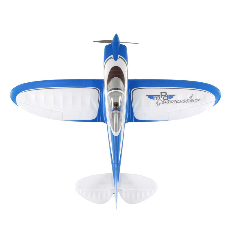 E-Flite EFL14850 Commander mPd 1.4m BNF Basic Electric Airplane with SAFE