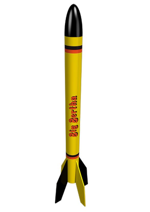 Estes Big Bertha Rocket Kit Skill Level 1 - Dirt Cheap RC SAVING YOU MONEY, ONE PART AT A TIME