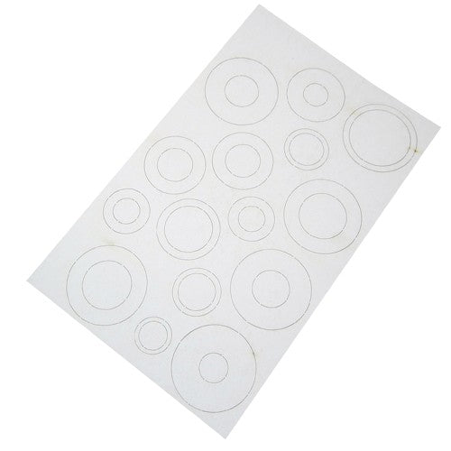 Laser Cut Centering Rings and Paper Adapters (4 pc) - Dirt Cheap RC SAVING YOU MONEY, ONE PART AT A TIME