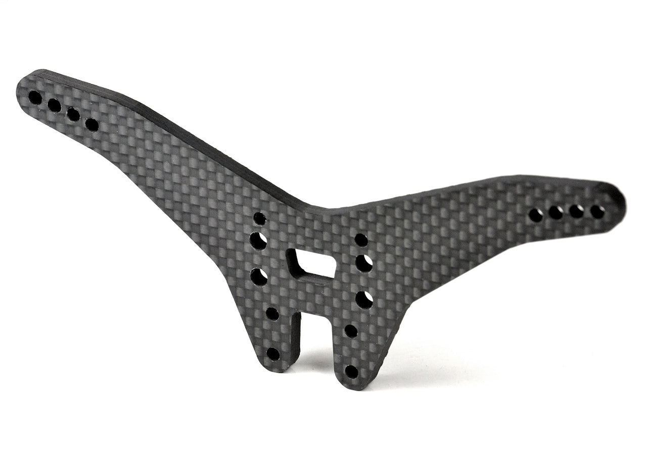 B6 Rear Drag Tower, 4mm Carbon Fiber For Laydown/Layback - Dirt Cheap RC SAVING YOU MONEY, ONE PART AT A TIME