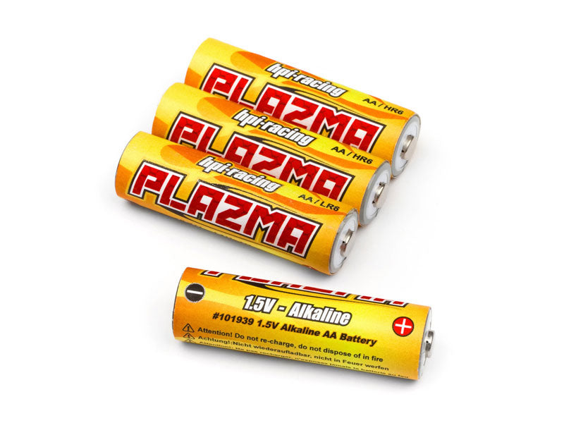 HPI Plazma 1.5V Alkaline AA Battery (4pcs) - Dirt Cheap RC SAVING YOU MONEY, ONE PART AT A TIME