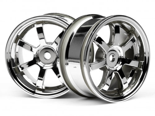 Rays Gram Lights 57S-Pro Wheel 26mm Chrome (0mm Offset) - Dirt Cheap RC SAVING YOU MONEY, ONE PART AT A TIME
