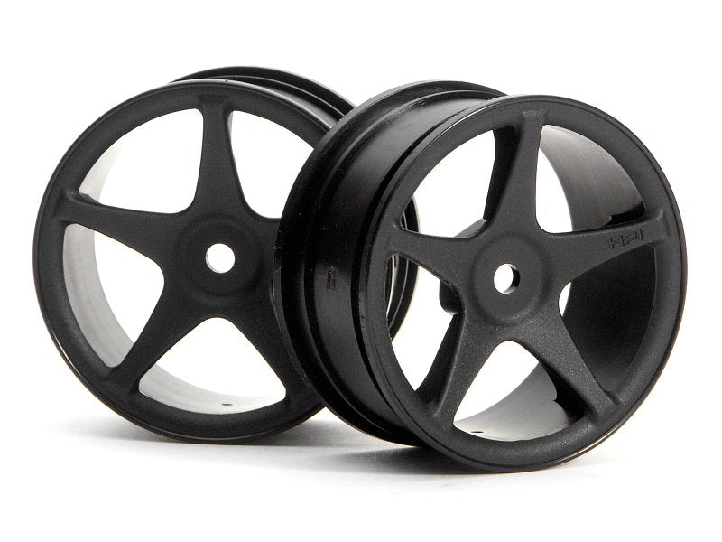 Super Star Wheel (26mm Black) (1mm Offset) - Dirt Cheap RC SAVING YOU MONEY, ONE PART AT A TIME