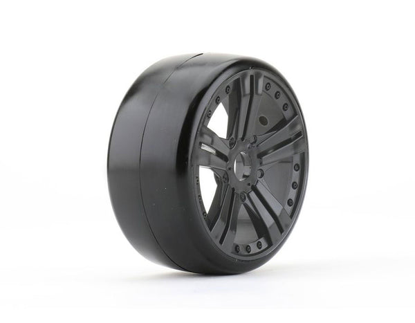 1/8 GT Buster Tires Mounted on Black Claw Rims, Super Soft, - Dirt Cheap RC SAVING YOU MONEY, ONE PART AT A TIME