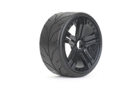 1/8 GT Black Phoenix Racing Tires Mounted on Black Radial - Dirt Cheap RC SAVING YOU MONEY, ONE PART AT A TIME