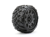 1/8 SGT 3.8 King Cobra Tires Mounted on Black Claw Rims, - Dirt Cheap RC SAVING YOU MONEY, ONE PART AT A TIME