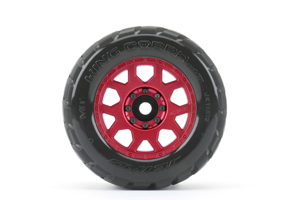 1/8 MT 3.8 EX-King Cobra, Mounted on Metal Red Claw Rim, - Dirt Cheap RC SAVING YOU MONEY, ONE PART AT A TIME