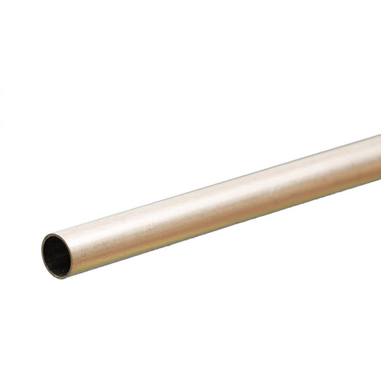 K & S Metals - Round Aluminum Tube: 1/4" OD x 0.014" Wall x 12" Long