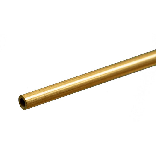 K & S Metals - Round Brass Tube: 5/32" OD x 0.029" Wall x 12" Long