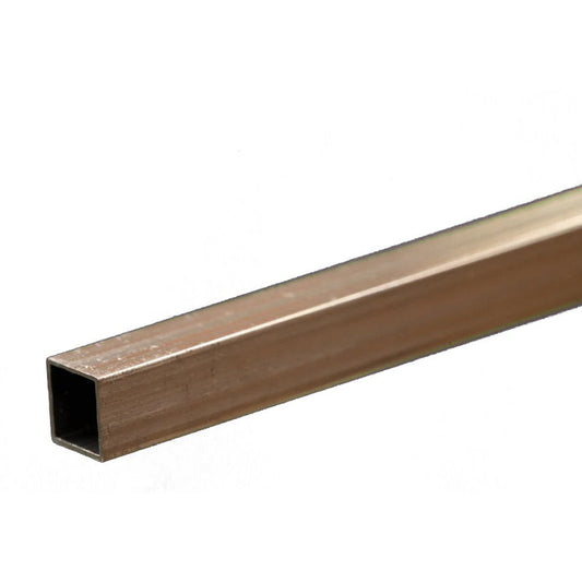 K & S Metals - Square Aluminum Tube: 1/4" OD x 0.014" Wall x 12" Long