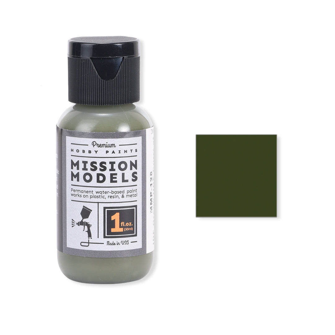 Acrylic Model Paint 1oz Bottle IDF Green (Merkava Modern AFV)