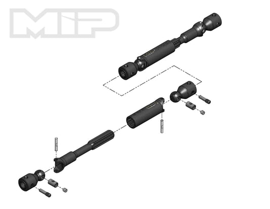 MIP - Moore's Ideal Products - MIP HD Driveline Kit, Traxxas TRX-4 Bronco