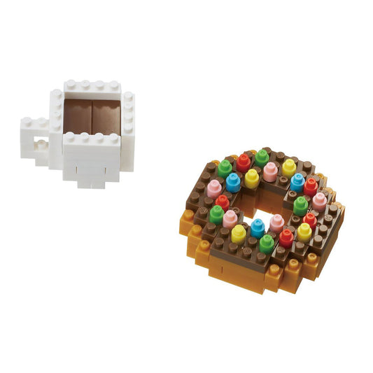 Donut and Coffee "Foods", Nanoblock Collection Series