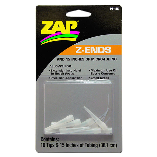 Zap Z-Ends (10) & Teflon Tubing
