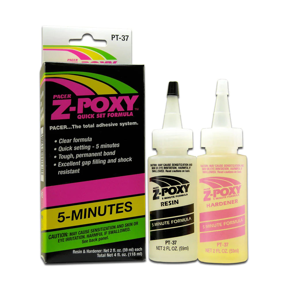 ZAP Glue - Z-Poxy 5 Minute Epoxy 4 oz. Set