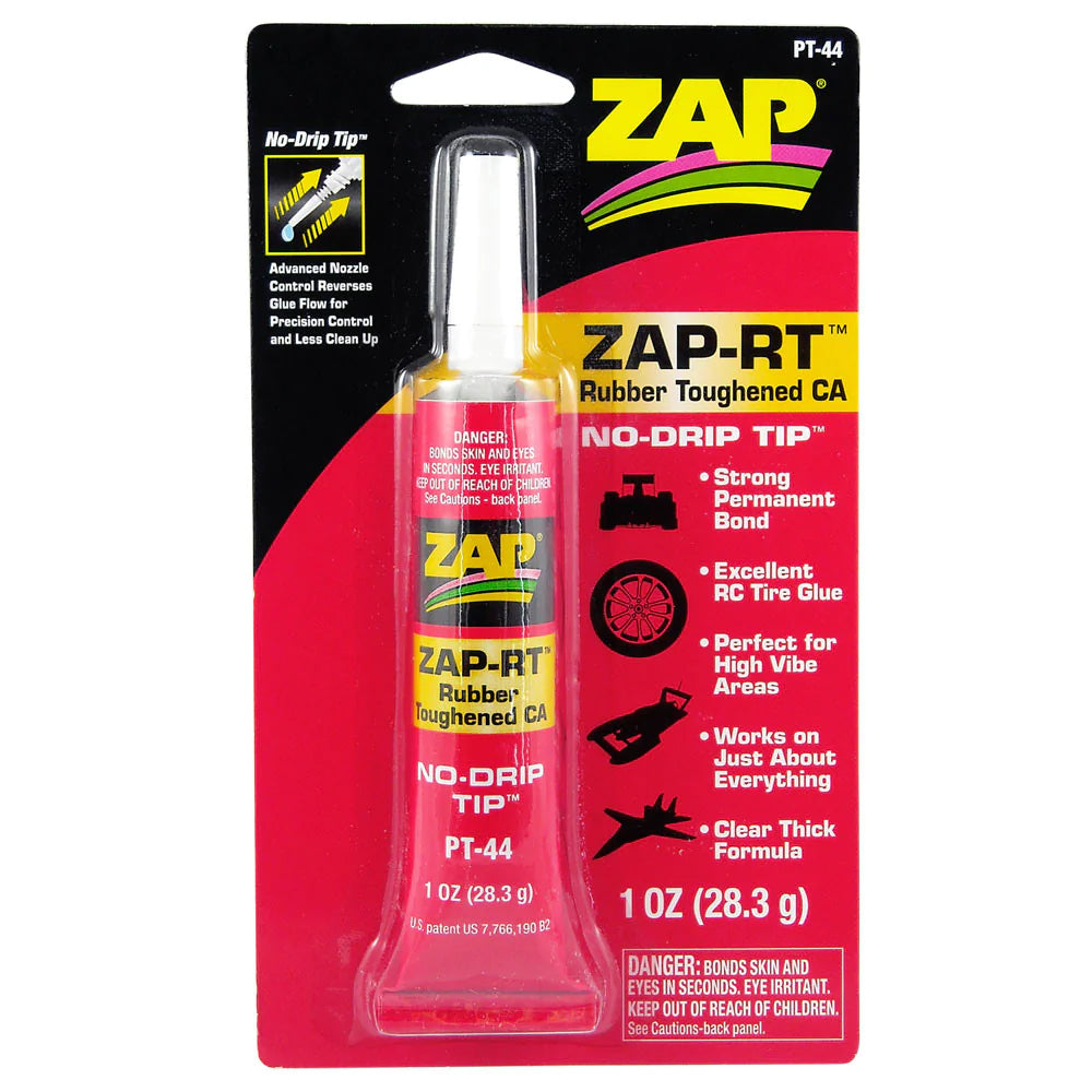 ZAP Glue - Zap-RT Rubber Toughened CA 1oz Tube