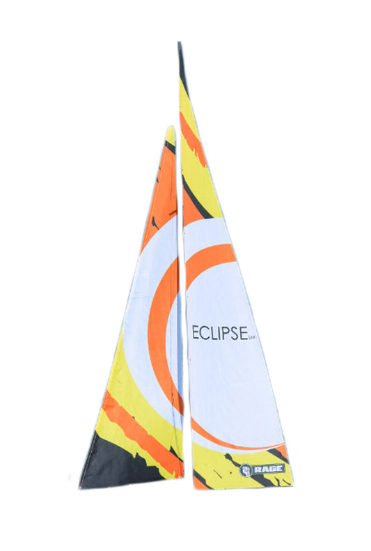 Pre-printed Full Sail with Dyneema Cord: Eclipse 1M