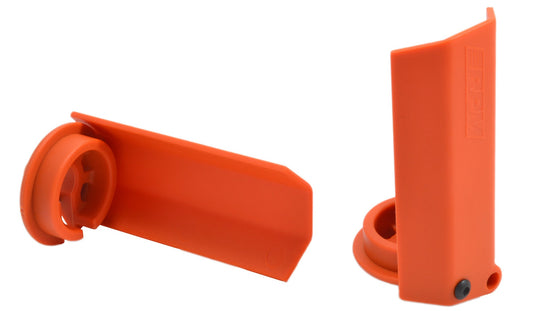 Orange Shock Shaft Guards for Traxxas X-Maxx - Dirt Cheap RC SAVING YOU MONEY, ONE PART AT A TIME