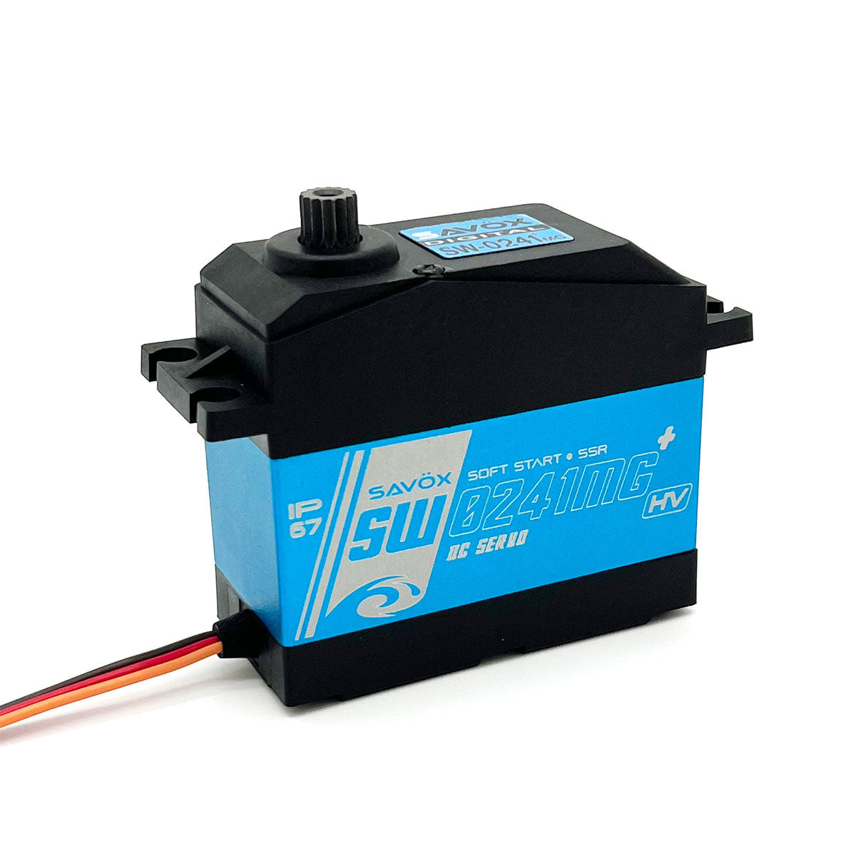 Savox - Waterproof 1/5th Scale Digital Servo with Soft Start, 0.17sec / 555oz @ 7.4V