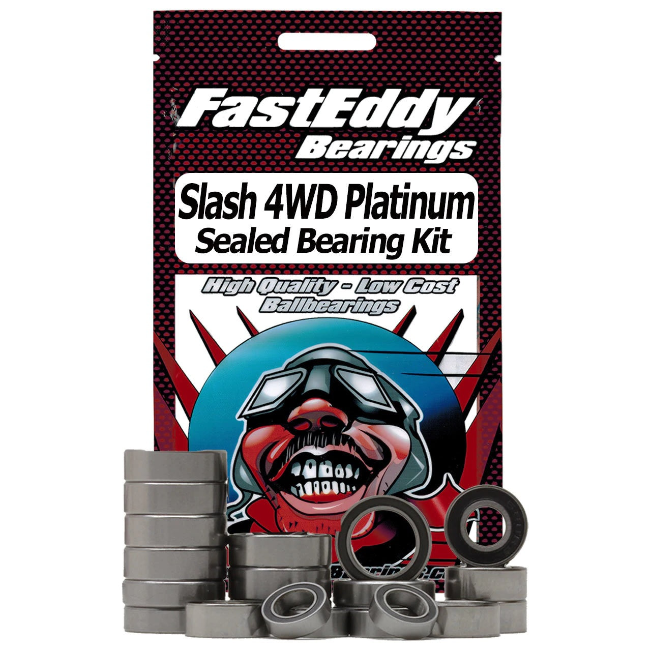 Fast Eddy Sealed Bearing Kit: Traxxas Slash 4WD Platinum - Dirt Cheap RC SAVING YOU MONEY, ONE PART AT A TIME
