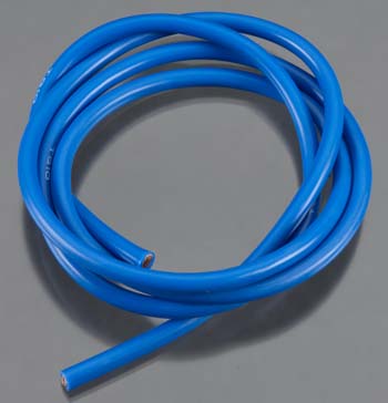 10 Gauge Super Flexible Wire- Blue 3'